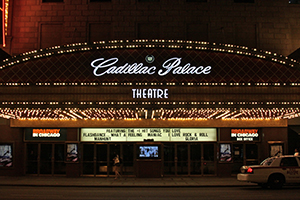 Since its restoration in 1999, the Cadillac Palace Theatre (1926) has been home to many Broadway shows.