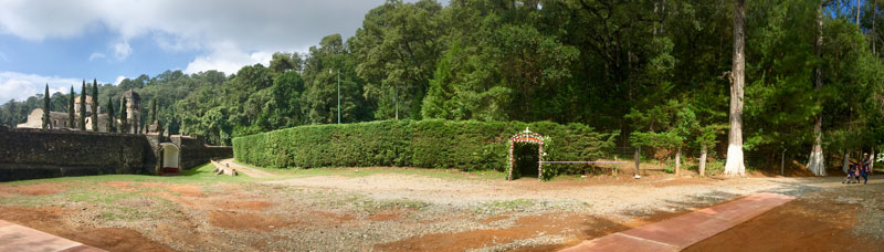 Carmelite hermitage monastery complex