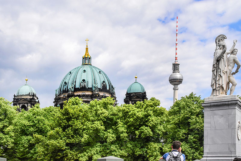 Berlin Cathedral domes