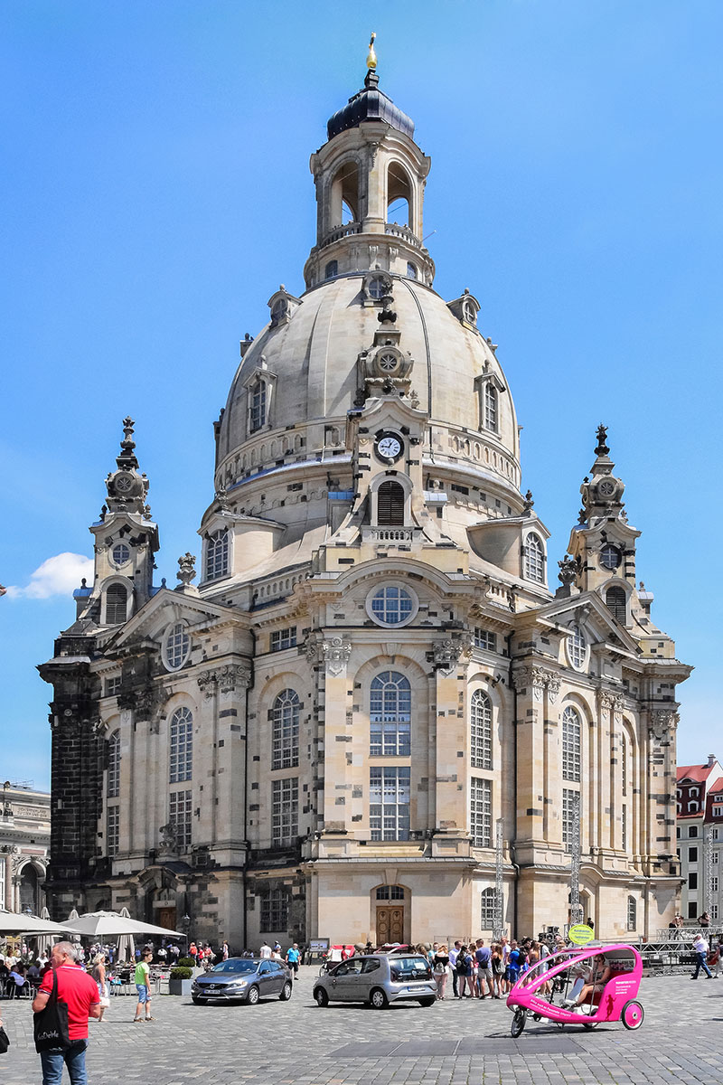 The Frauenkirche Dresden Cathedral