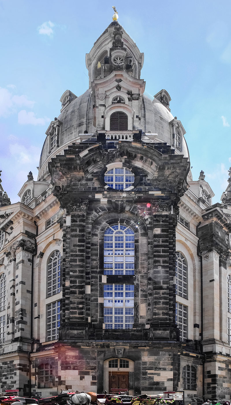 Fig.-36 Dresden Cathedral exterior