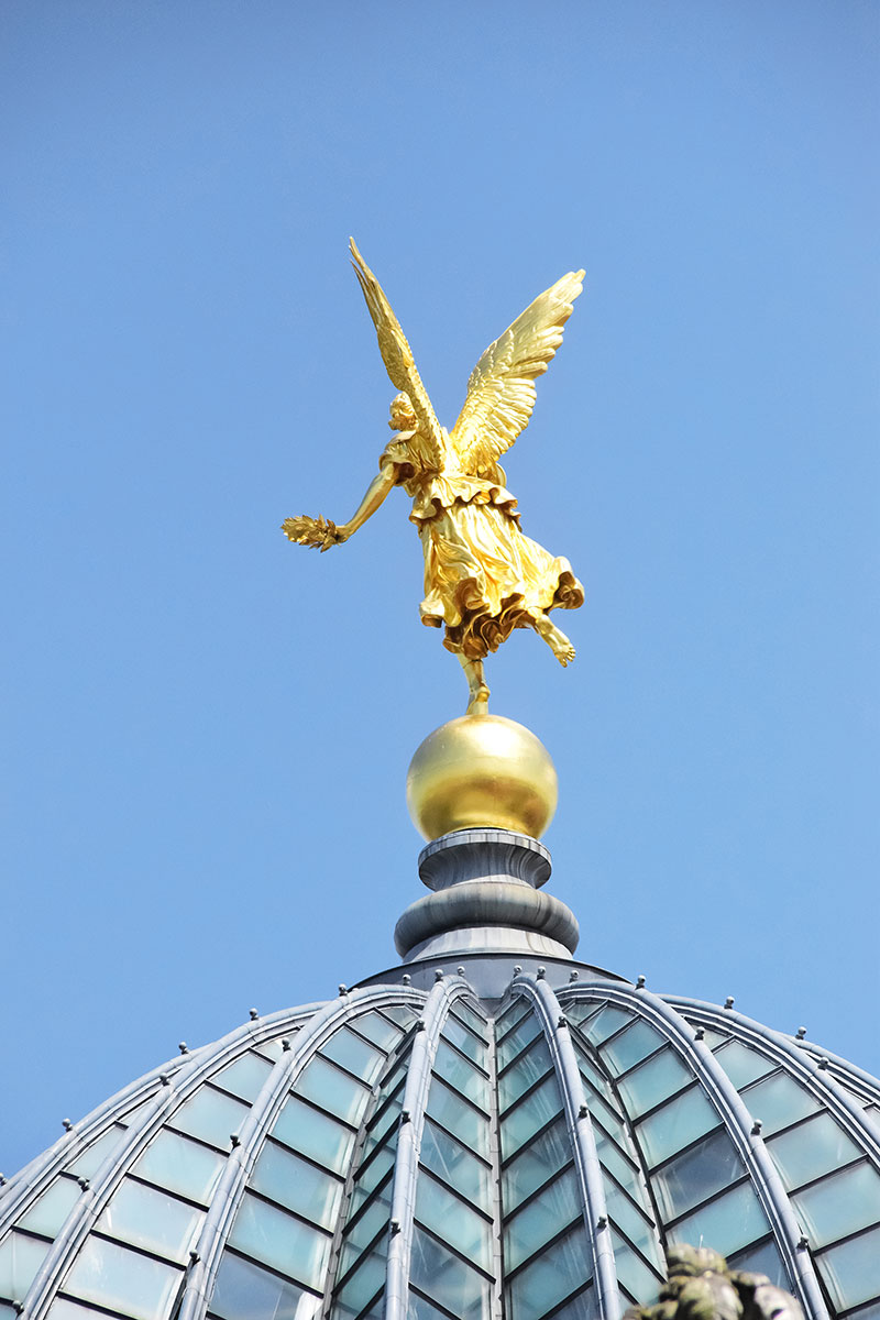 Fig.-38 Lipsius Building dome angel