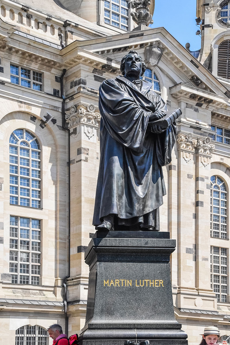 Fig.-39 statue of Martin Luther