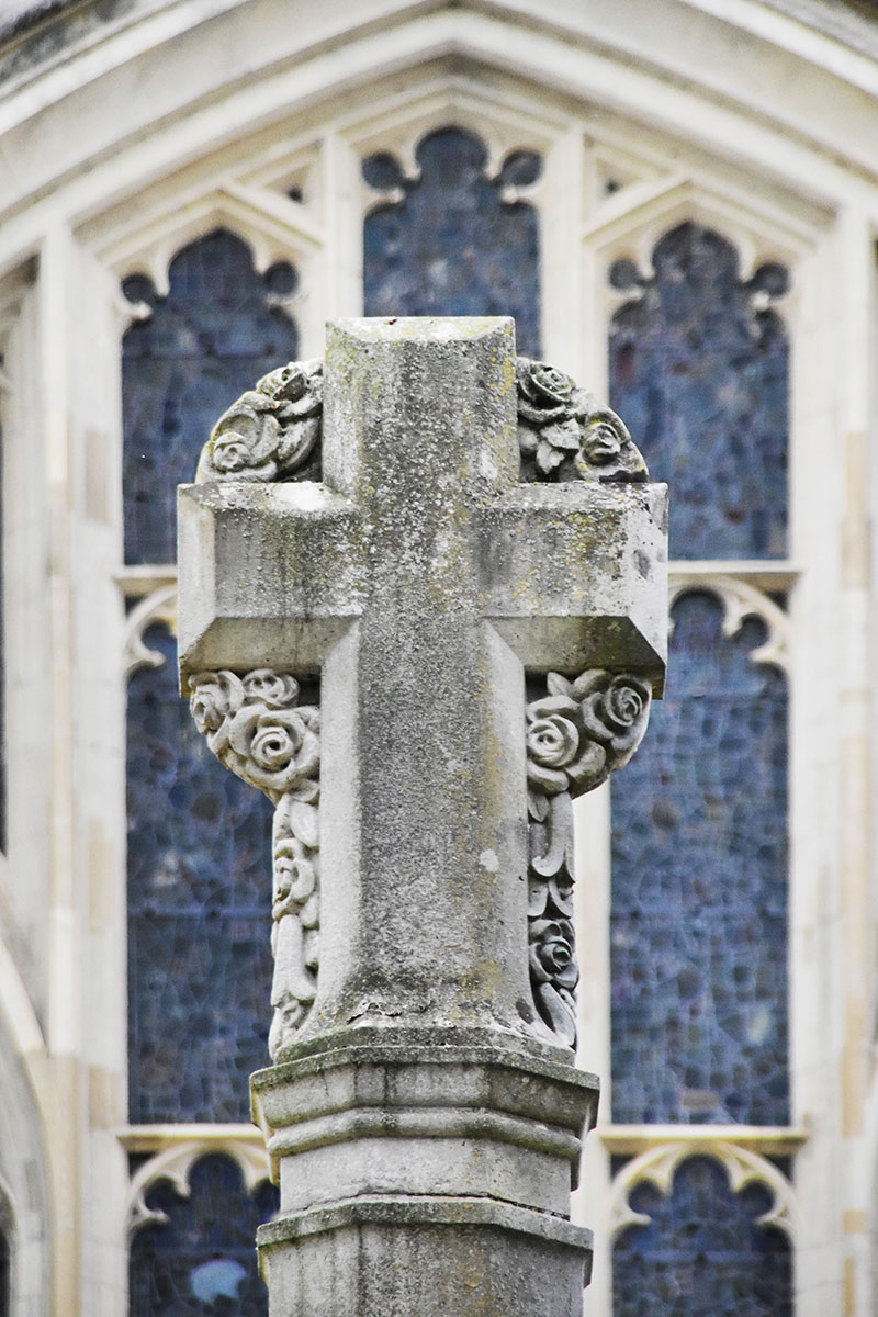 cross at Winchester Cathedral