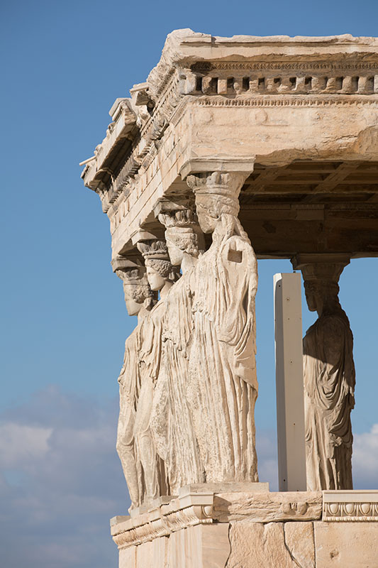 Fig. 13 Caryatids of Erechtheion