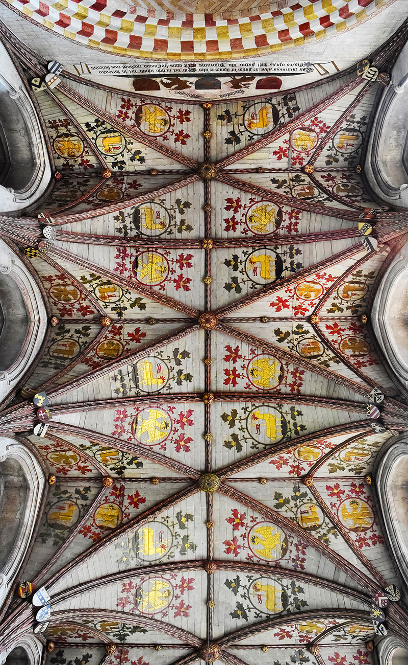 Decorated Vault Ceilings In British Cathedrals