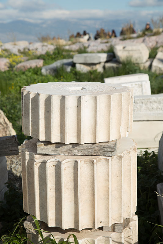 Fig. 20 Acropolis column