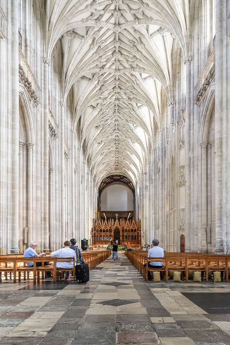 Fig-23 Winchester Cathedral nave