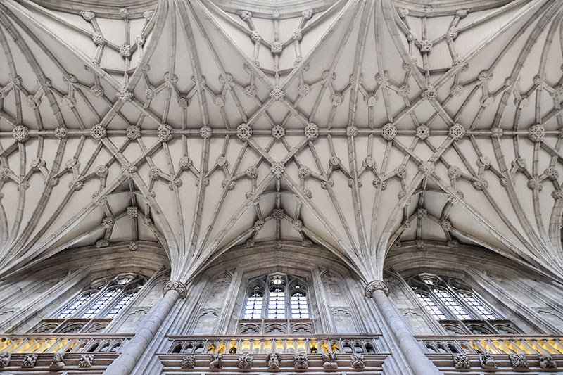 Winchester Cathedral fan vault