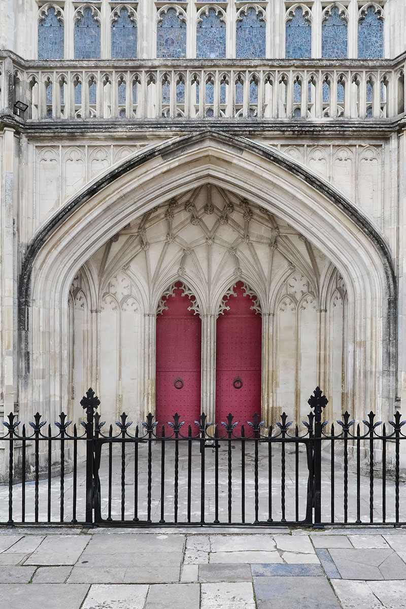Fig-25 Winchester Cathedral doors