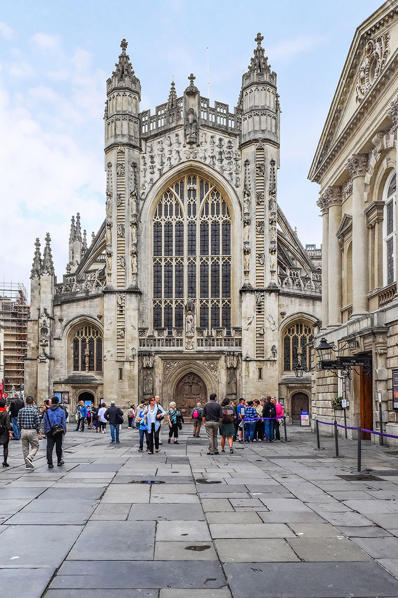 Fig-26 Bath Abbey western front