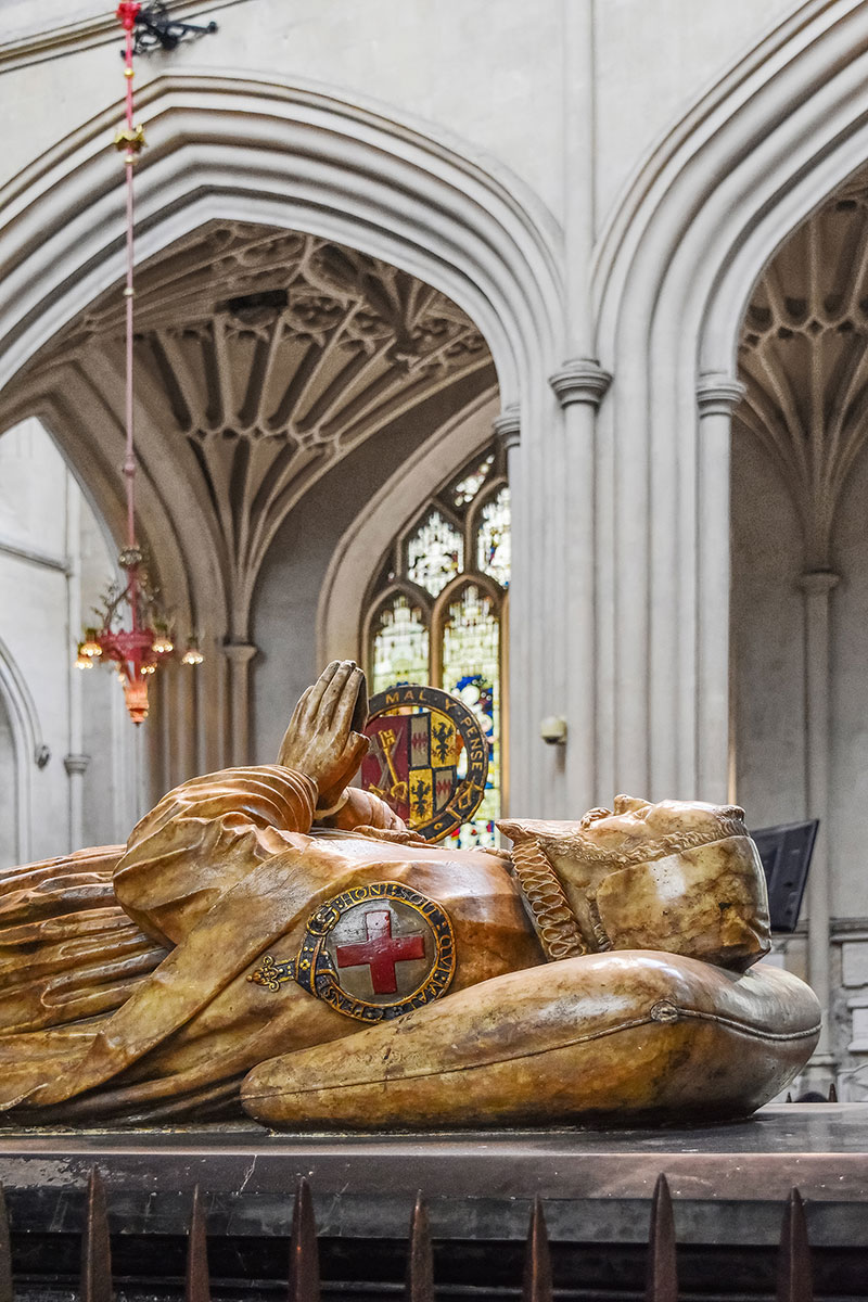Fig-35 Bishop James Montagu at Bath Abbey
