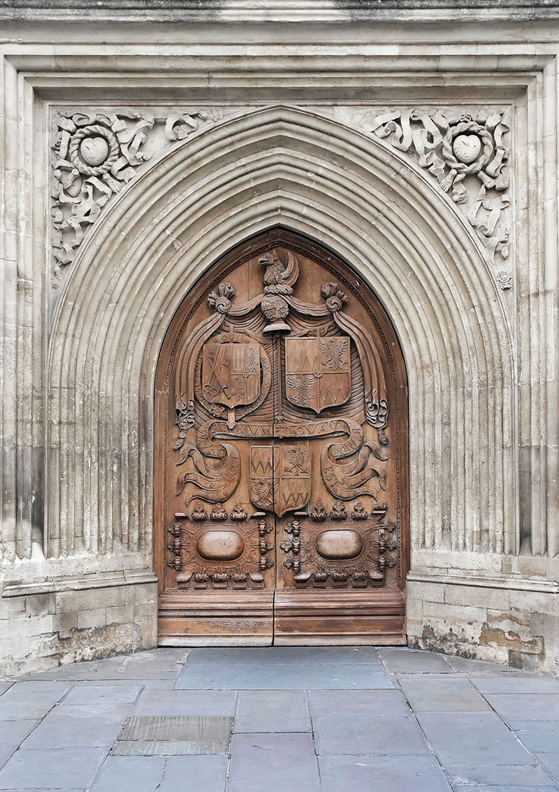 Fig-39 Bath Abbey oak door