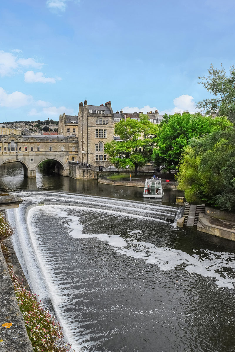 Fig-40 canal near Bath Abbey