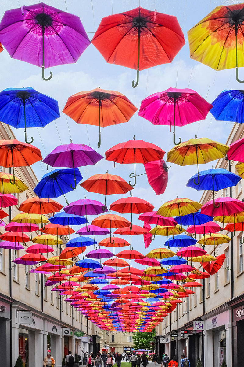 Fig-41 umbrella installation in Bath