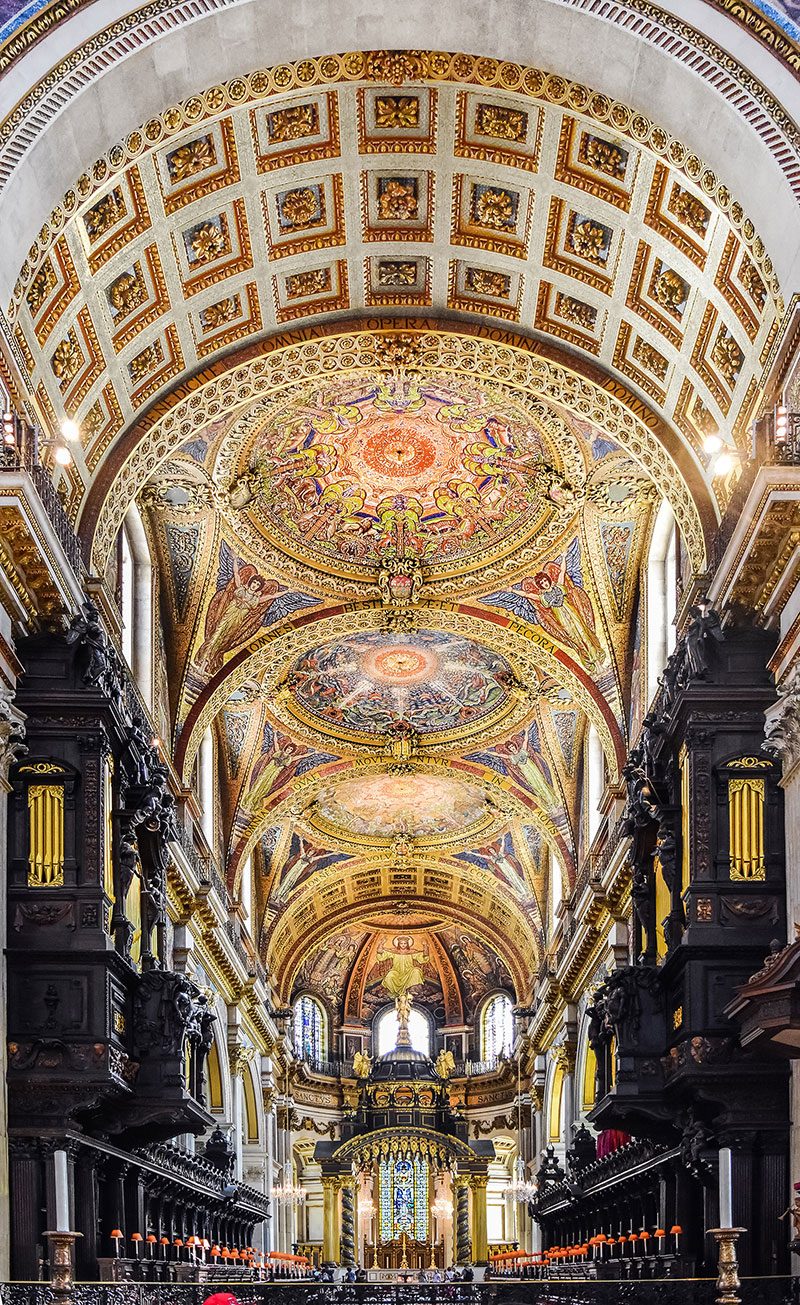 Decorated Vault Ceilings In British Cathedrals