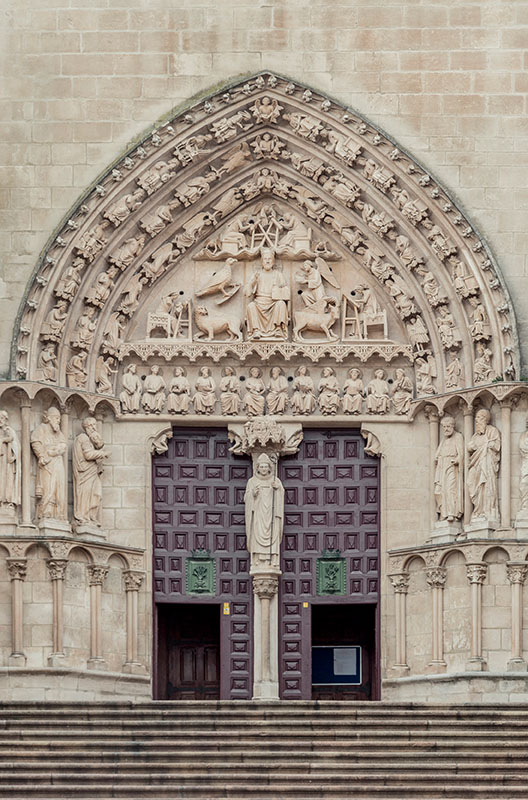 Catedral de Santa Maria de Burgos tympanum