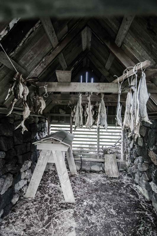 hut for drying cod