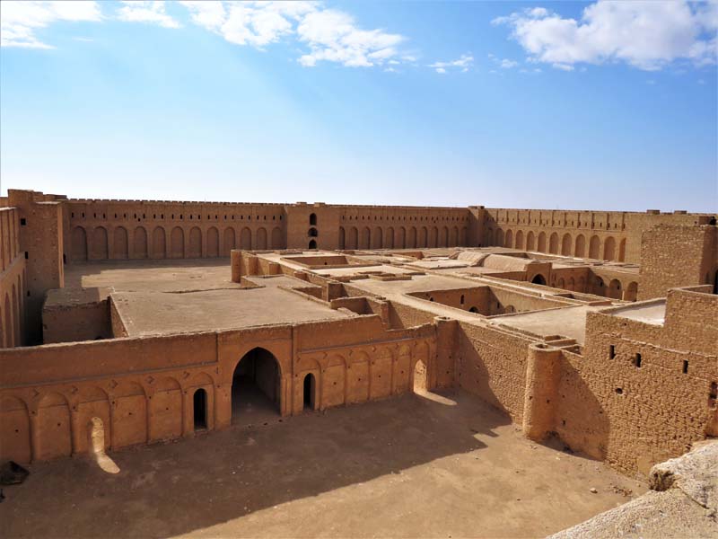 view of interior of fortress