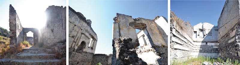 Abandoned buildings, Kayaköy