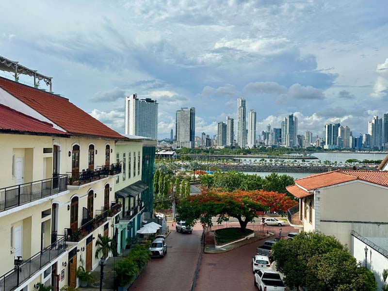 view of skyline from complex