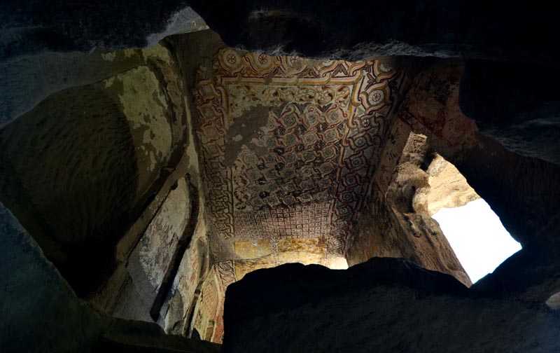 Frescoes at Keşlik Monastery