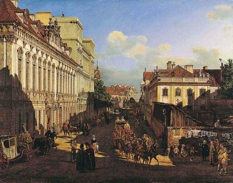 Figure 15-Bernardo Bellotto, Miodowa Street