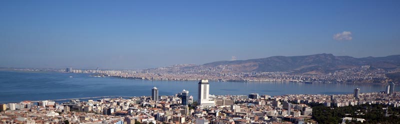 Panorama of Smyrna (Izmir) bay