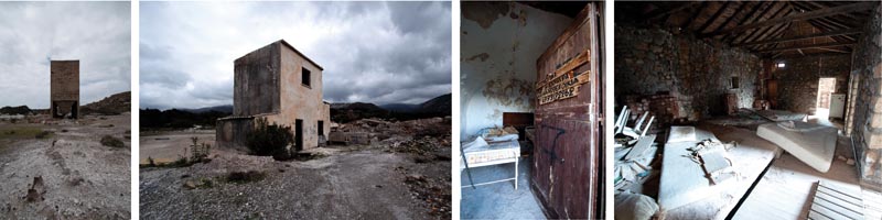 abandoned buildings across Greece