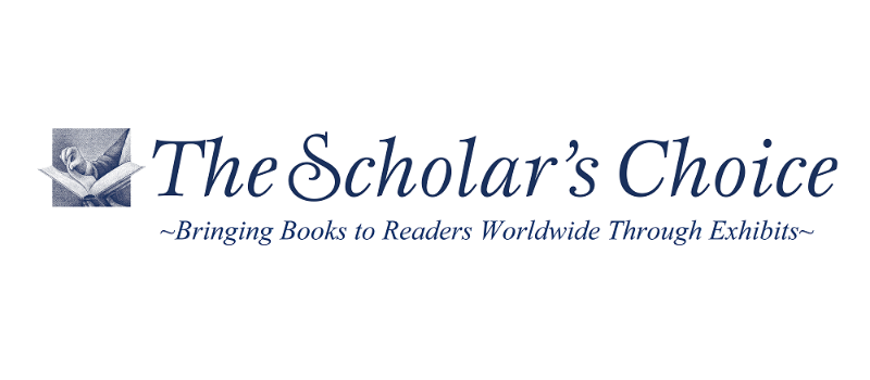 The Scholar's Choice. Logo. Bringing Books to Readers Worldwide Through Exhibits