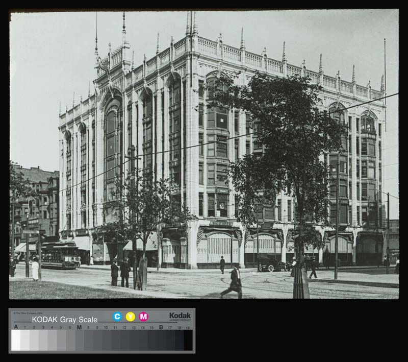 historic photo of building exterior