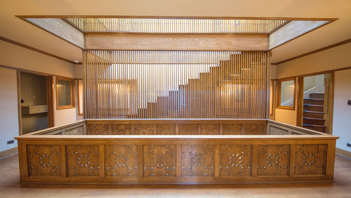 staircase screen phot by Eric Nordstrom