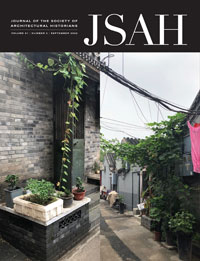 JSAH September 2022 cover