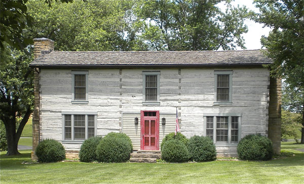 Norfolk Farm Tenant Log House