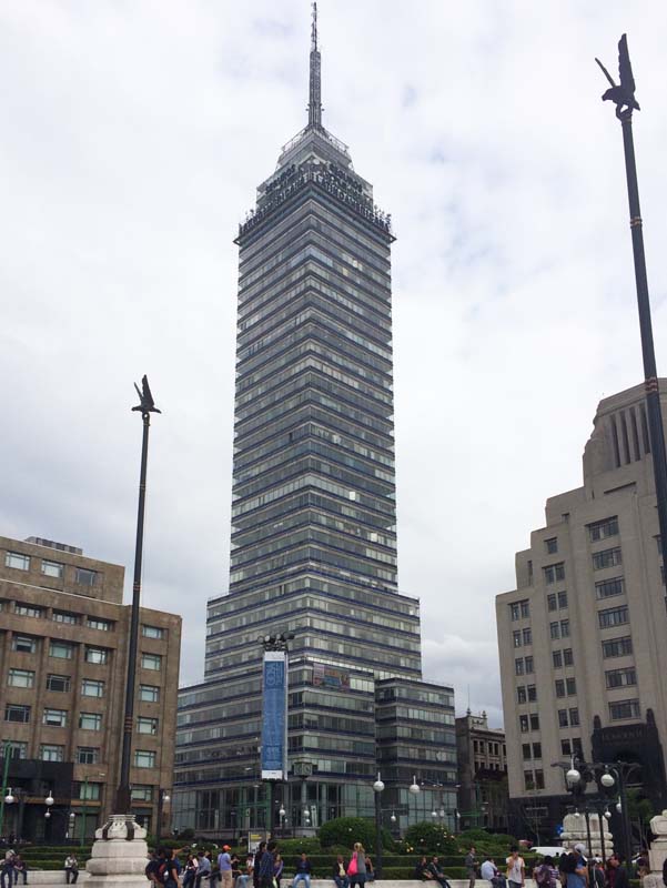 modern glass skyscraper