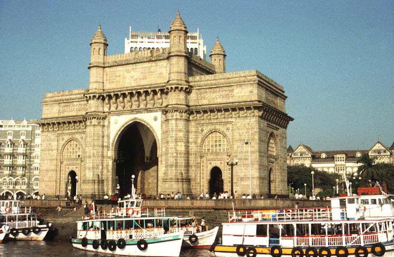 large stone building with pointed arch doorways