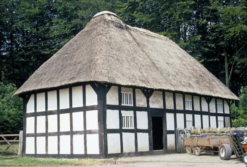 timber-framed structure