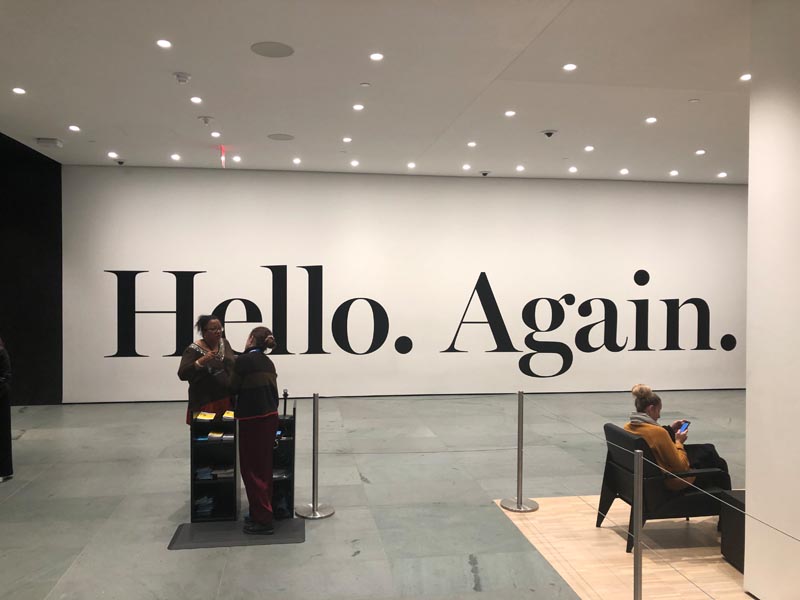 1. New MoMA lobby at 53 Street Entrance
