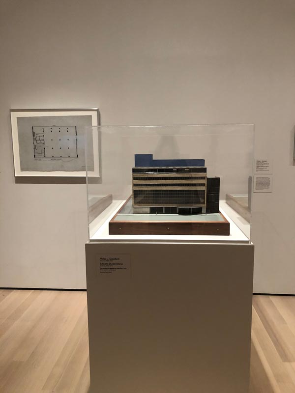 11. Installation view of Philip L. Goodwin and Edward Durell Stone, The Museum of Modern Art, N