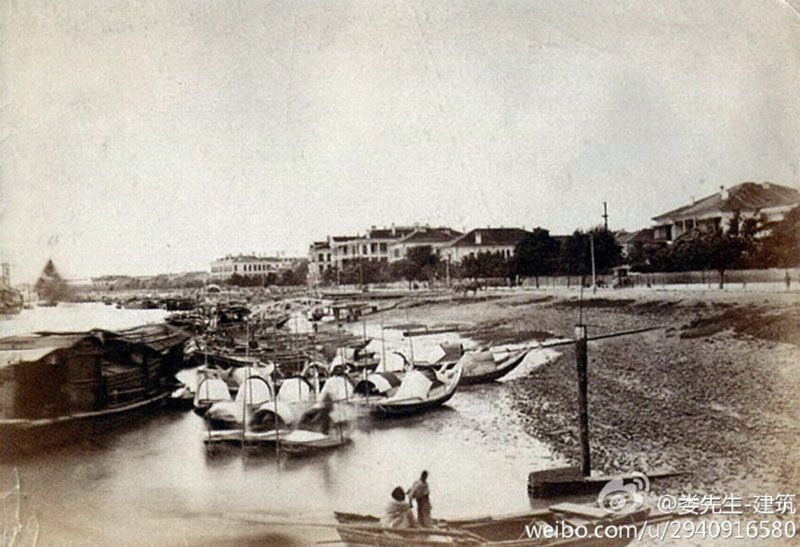 7. Shanghai Bund in 1870
