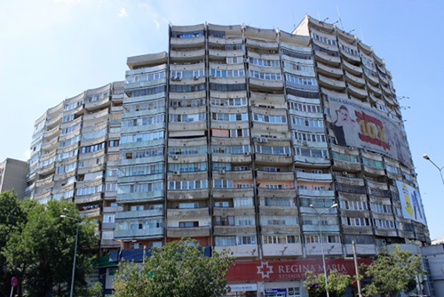 Housing in the Militari district of Bucharest, c. 1975.