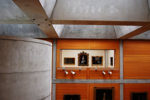 View across interior courtyard