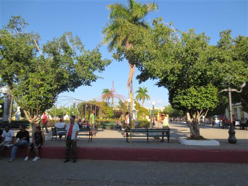 A square in Trinidad