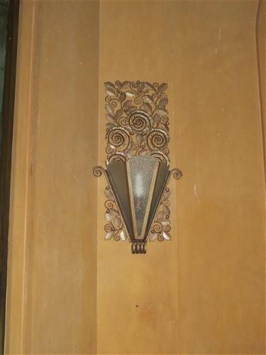 Detail of Lalique interior