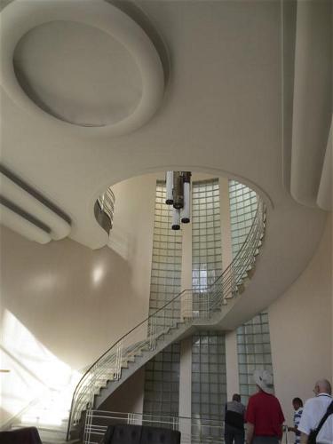 Main foyer of Colegio de Arquitectos