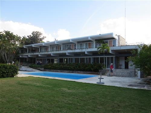 Rear facade of the de Schulthess House